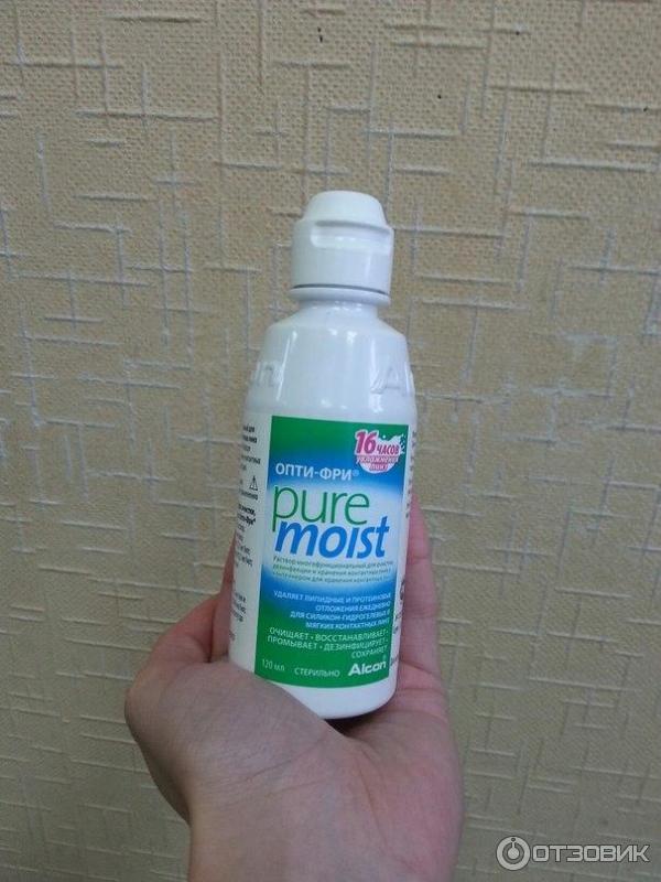 Раствор для линз Alcon Опти Фри pure moist фото