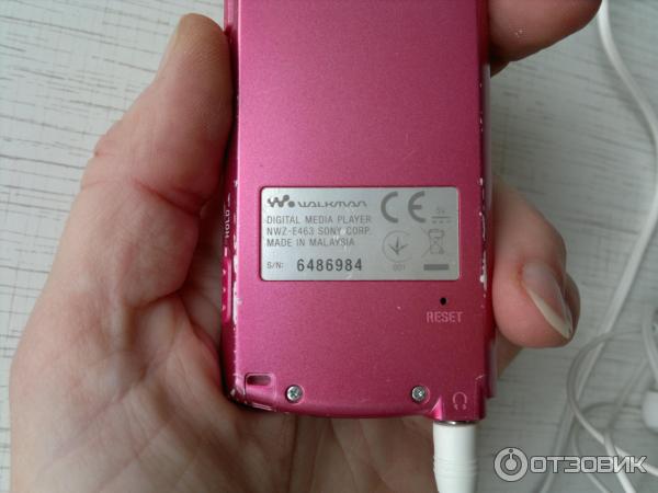 MP3-плеер Sony Walkman NWZ-E463 фото