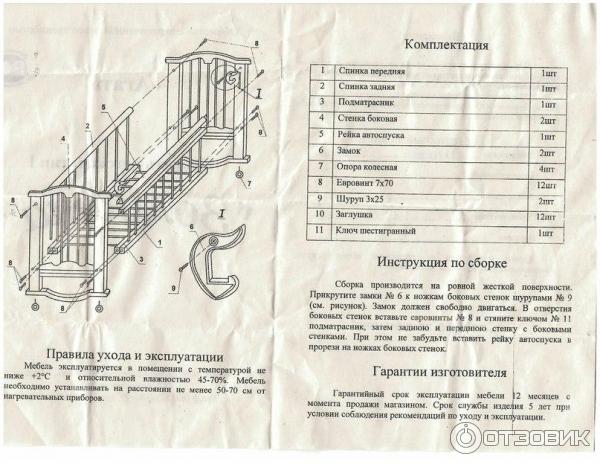 Кровать каролина маятник