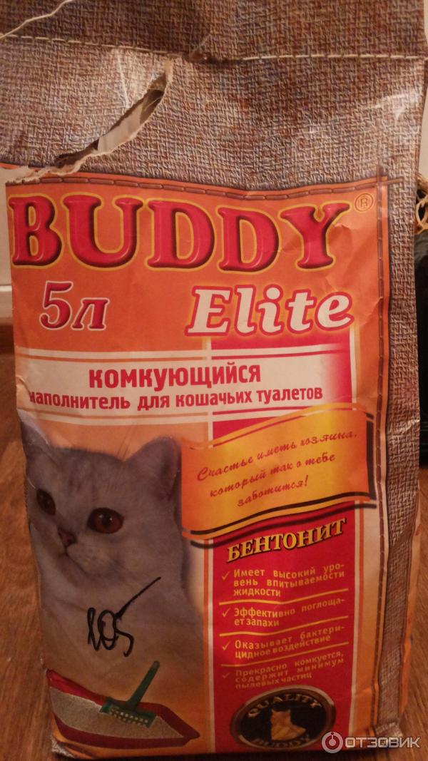 Наполнитель для кошачьего туалета buddy