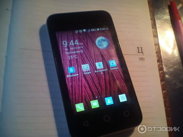 Смартфон Alcatel One Touch Pixi 3 4009D фото