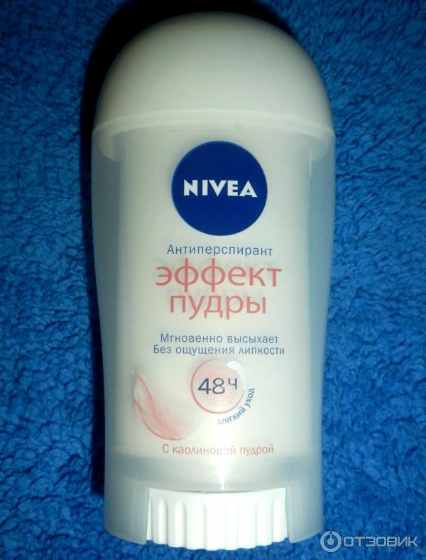 Твердый дезодорант-антиперспирант Nivea Эффект пудры фото