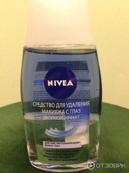 Средство для удаления макияжа с глаз двойной эффект Nivea для чувствительной кожи вокруг глаз фото