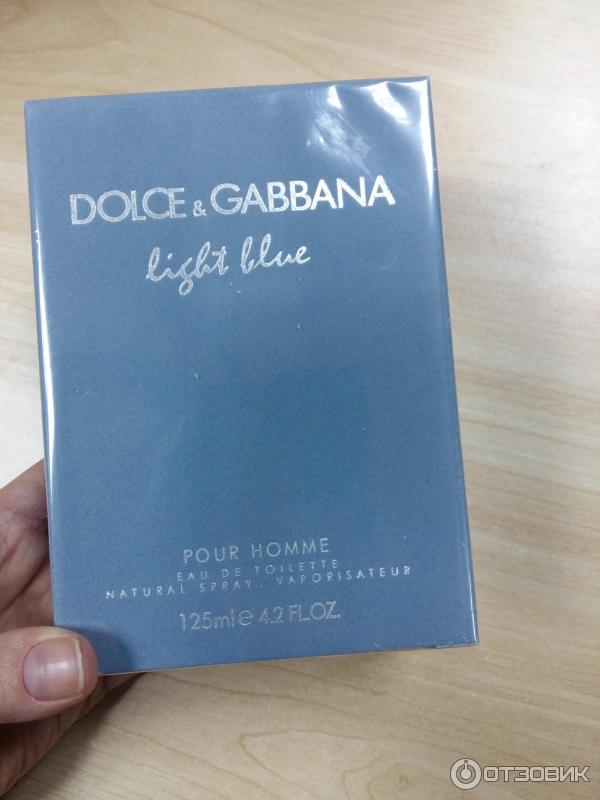 Мужская туалетная вода Dolce&Gabbana Light Blue pour homme фото