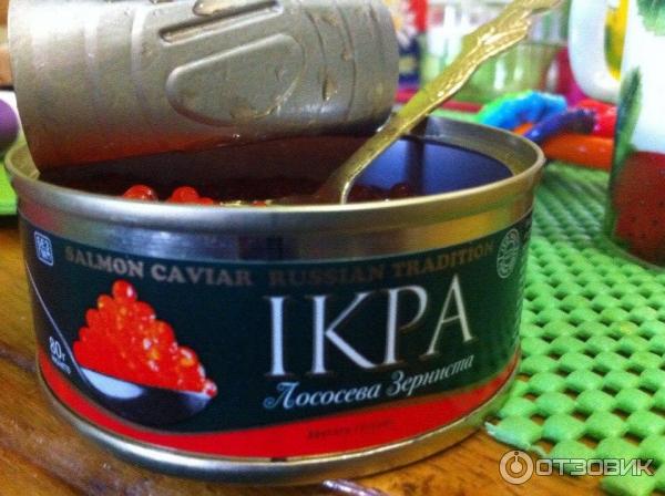 Икра лосося зернистая Russian tradition фото