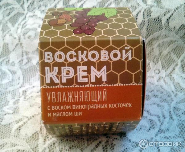 Натуральный восковой крем Дом Природы Увлажняющий фото