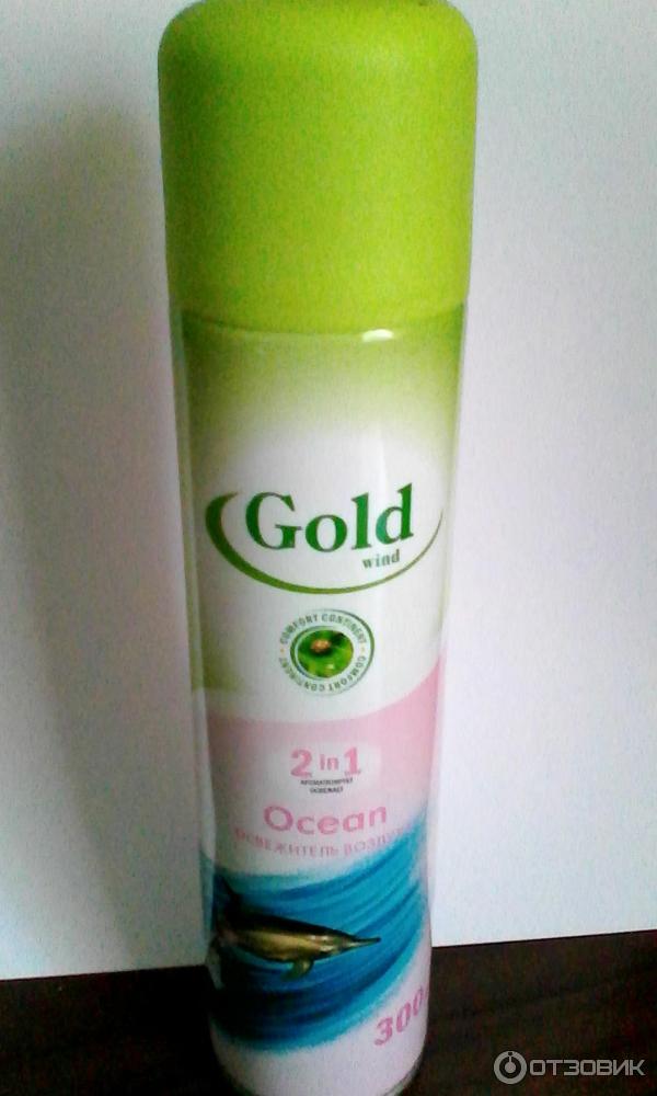 Освежитель воздуха Gold wind 2 в 1 ocean фото