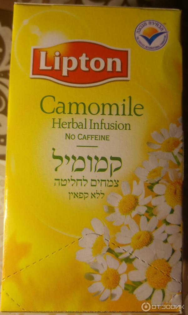 Чай Lipton Camomile .herbal Infusion фото