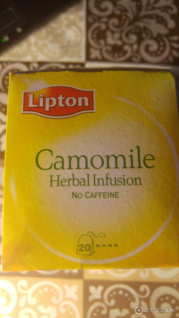 Чай Lipton Camomile .herbal Infusion фото