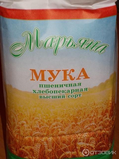 Мука пшеничная Марьяна фото