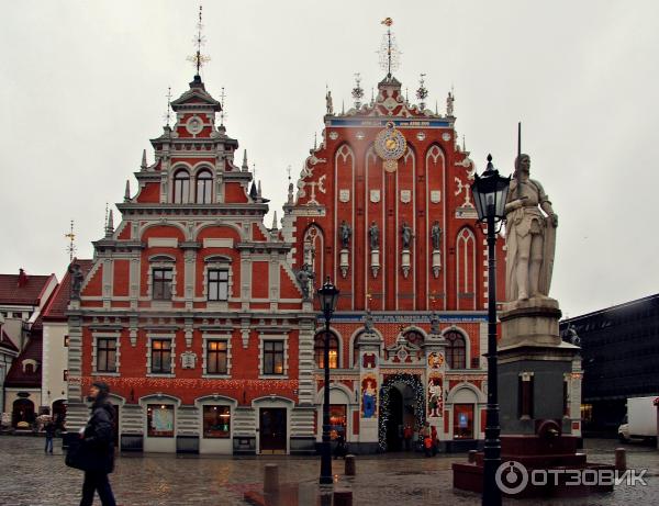 Старая часть города Рига (Латвия) фото